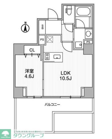 Lighthouse西新宿の物件間取画像